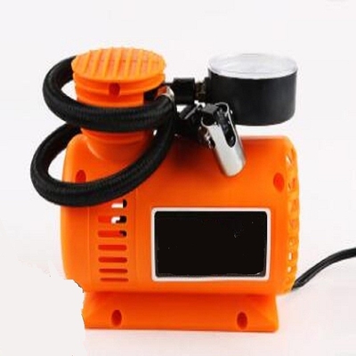 Máy nén khí tự động màu cam Di động, Bơm khí bằng nhựa 250psi cho lốp xe ô tô