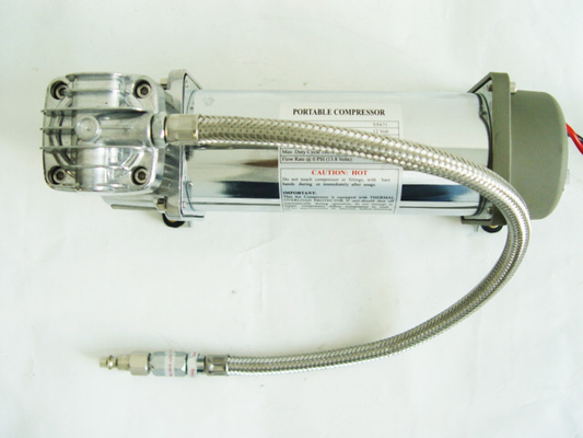 Lạm phát nhanh Máy nén khí bền di động Máy nén khí bằng thép 12v Máy nén khí có bình chứa
