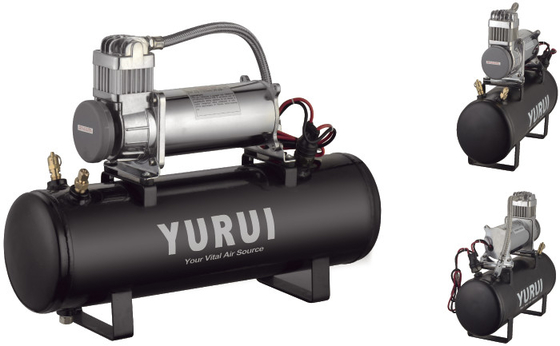 Giá tốt. Bình khí nén di động 2,5 Gallon 12V IP67 với thép / Chrome trực tuyến