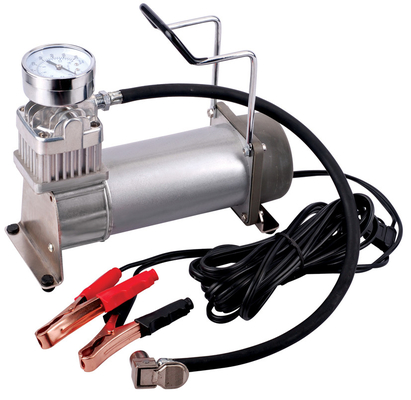 Máy nén khí hạng nặng bằng kim loại DC12V có ống đo