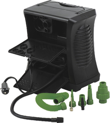 Máy nén khí ô tô 4 trong 1 bằng nhựa màu đen bền, nhiều chức năng khác nhau cho sự lựa chọn của bạn Sự sai lầm nhanh chóng cho hệ thống không khí