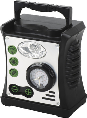 Máy nén khí ô tô 4 trong 1 bằng nhựa màu đen bền, nhiều chức năng khác nhau cho sự lựa chọn của bạn Sự sai lầm nhanh chóng cho hệ thống không khí