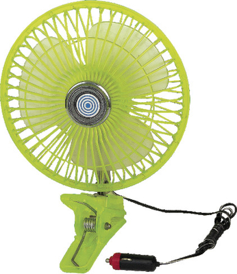 Quạt làm mát ô tô bằng nhựa màu xanh lá cây An toàn đầy đủ Bảo vệ bằng nhựa 8 ”Dao động