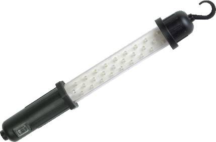 Máy sưởi ô tô di động bằng nhựa Đèn Led Underhood Work Light với phích cắm nhẹ hơn thuốc lá và phích cắm sạc