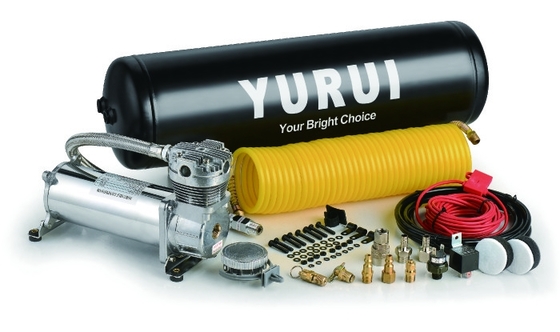 Giá tốt. Dc 12v Chrome Car Air Suspension Compressor System Kit Offroad cho xe tải với xe tăng trực tuyến