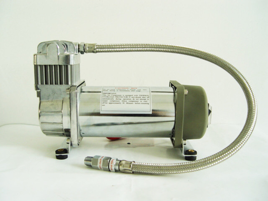 Máy nén khí treo túi khí Chrome 150psi 2,18CFM, Máy nén khí ô tô 12v