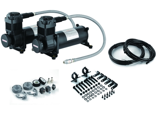 Máy nén khí treo máy nén khí đi xe hạng nặng YF6469R DUAL Pack Công suất mạnh Thổi nhanh
