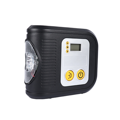 Máy nén không khí ô tô nhựa di động màn hình kỹ thuật số Dc12v bơm lốp bơm với túi vải đèn