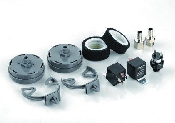 Máy nén khí treo xe Chrom và Black cho hệ thống treo ngoài bo mạch