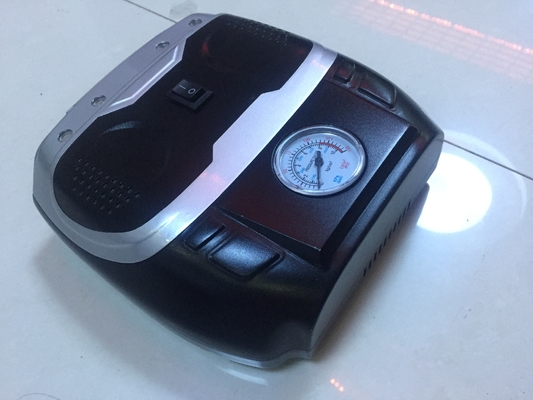 Bơm không khí di động bằng nhựa có công tắc và đồng hồ đo cho Toyota, Honda, Hyundai