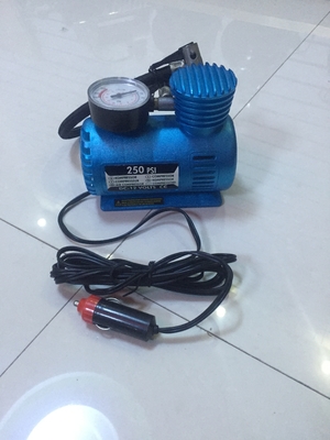 Giá tốt. Máy nén khí di động nhỏ màu đen và xanh lam cho xe hơi với chứng nhận CE trực tuyến