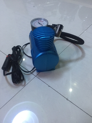 Máy nén khí di động nhỏ màu đen và xanh lam cho xe hơi với chứng nhận CE