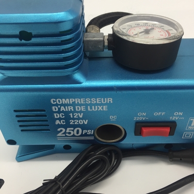 Máy nén không khí ô tô bằng nhựa AC / DC với lốp xe ô tô di động Máy bơm không khí điện cho lốp xe