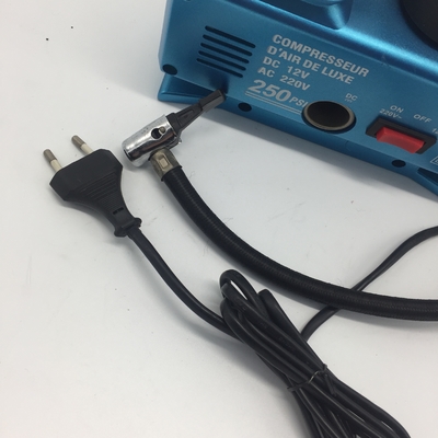 Máy nén không khí ô tô bằng nhựa AC / DC với lốp xe ô tô di động Máy bơm không khí điện cho lốp xe
