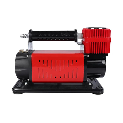Máy nén không khí xe hơi DC12V với máy đo áp suất Lốp xe hơi Máy bơm không khí Máy nén không khí một xi lanh