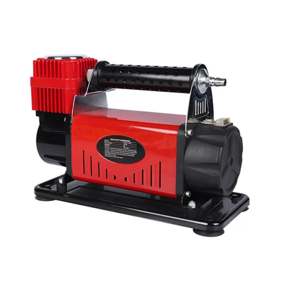 Máy nén không khí xe hơi DC12V với máy đo áp suất Lốp xe hơi Máy bơm không khí Máy nén không khí một xi lanh