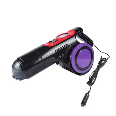 Máy hút bụi 12V và máy nén không khí Mini cầm tay với đèn LED ánh sáng áp suất không khí đo kỹ thuật số 3 trong 1 Lốp bơm và C