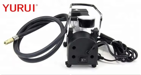 Máy nén khí cao áp bằng kim loại di động với đồng hồ và túi vải