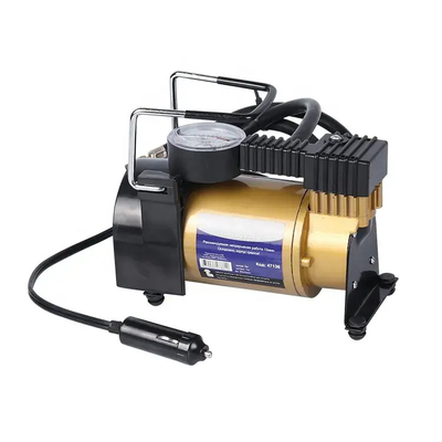 Máy bơm lốp xe đơn xi lanh mini DC12v Máy nén không khí kim loại Máy bơm lốp xe hơi cho xe tải