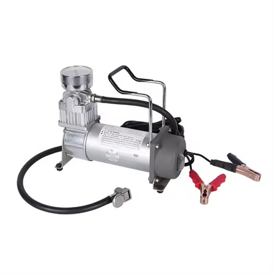 Máy nén khí hạng nặng bằng kim loại DC12V có ống đo