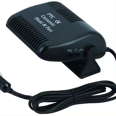 Ventilator nhựa làm mát xe hơi quạt máy sưởi ấm xe hơi quạt sưởi ấm PTC gốm DC12V Auto Heater