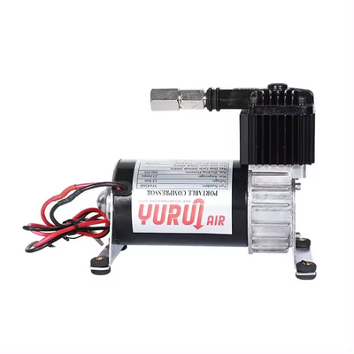 DC 12v Air Ride Suspension Compressor Chrome và đen cho xe tải