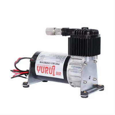 DC 12v Air Ride Suspension Compressor Chrome và đen cho xe tải
