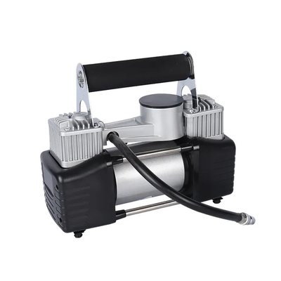 DC12V Bộ nén không khí xe hơi kim loại 2 xi lanh cho máy bơm hơi xe hơi