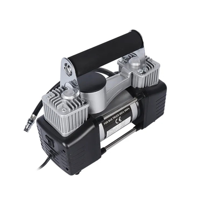 DC12V Bộ nén không khí xe hơi kim loại 2 xi lanh cho máy bơm hơi xe hơi