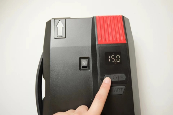 DC 12V màn hình kỹ thuật số điện AC110V-220V máy bơm với pin lithium sạc lại