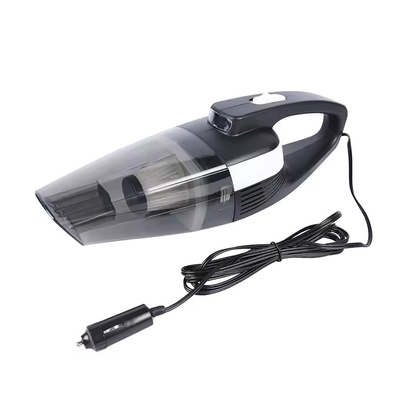 Máy hút bụi ô tô cầm tay DC12V với đèn đèn LED nhựa màu đen
