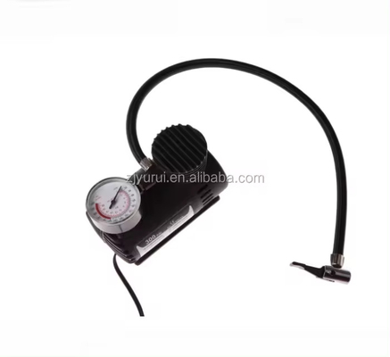 Máy nén không khí DC12v bằng nhựa với nút bật thuốc lá