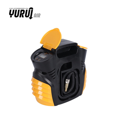 DC12V Đèn đèn LED máy bơm không khí xe hơi nhỏ cầm tay với thước đo số