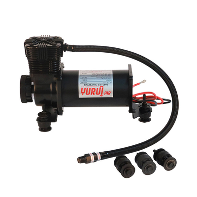 Máy nén treo không khí ô tô Chrome DC12V với tiếng ồn thấp