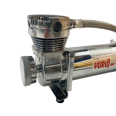 Máy nén không khí xe hạng nặng DC12v Thép Chrome nhanh cho xe ngoài đường