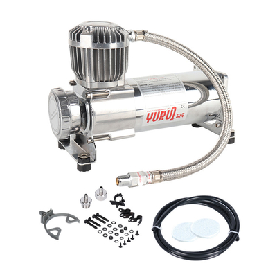 DC 12V Đơn xi lanh Xe hơi máy nén treo không khí Xe hơi máy nén xe hơi