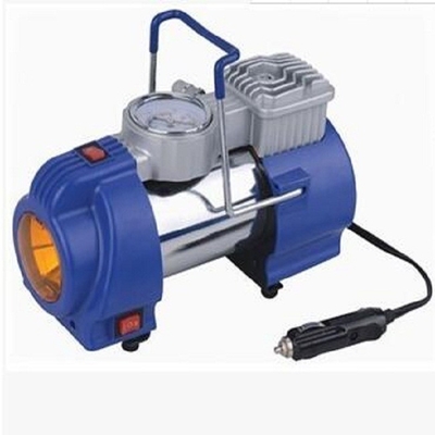 Máy nén khí dùng cho xe bằng kim loại 12v 100psi Oem với đèn đo
