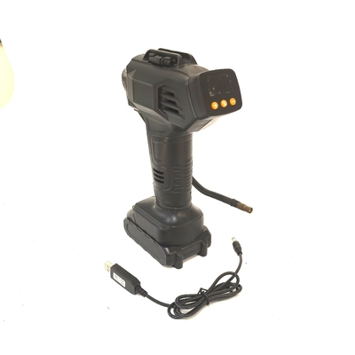 Máy bơm không khí không dây có thể sạc lại ABS Máy bơm lốp xe hơi di động với đồng hồ đo số