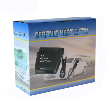 Máy sưởi quạt di động ABS DC12V với chức năng quạt và máy sưởi