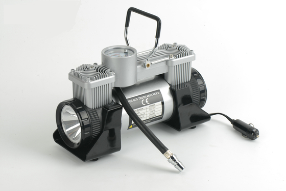 Giá tốt. 12v 180w 150psi Máy bơm lốp xe hơi di động bằng kim loại có đèn trực tuyến