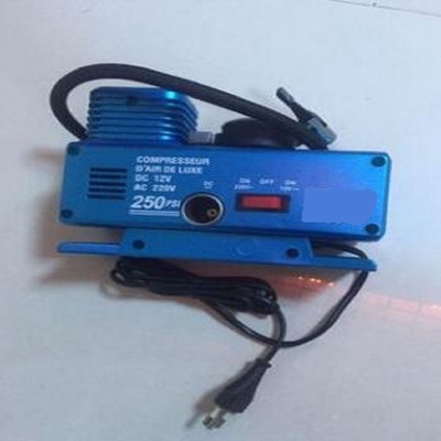 Máy nén khí dành cho xe Ac110v - 230v Dc12v 250psi với vật liệu nhựa