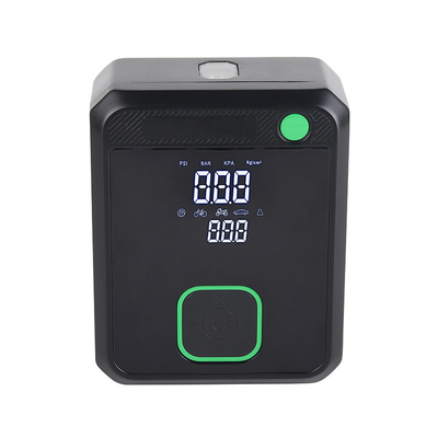 Máy nén không khí điện tử không dây có thể sạc lại với màn hình LCD Máy bơm không khí DC 12V di động