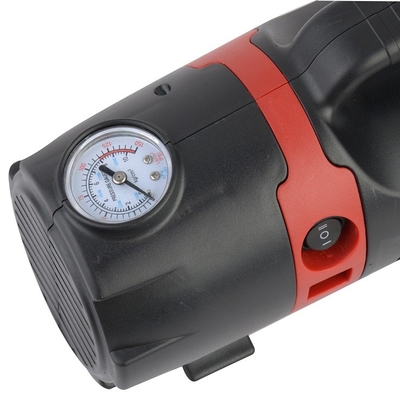 Máy nén khí gắn trên xe Oem màu đen Vật liệu nhựa cho lốp xe ô tô