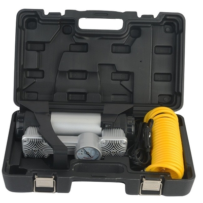 Máy nén khí xe đen hạng nặng 150psi 12v 180w với chứng nhận Ce Rohs