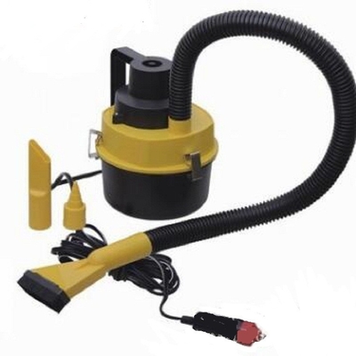 Máy hút bụi DC12V Máy hút bụi cầm tay Máy hút bụi tự động màu vàng