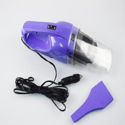 Máy hút bụi cầm tay màu tím chạy bằng pin Dc 12v Chất liệu nhựa