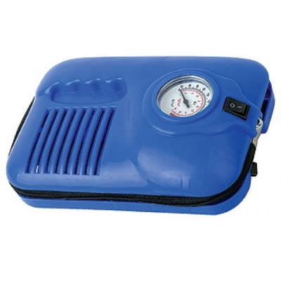 Máy nén khí ô tô 250psi Vật liệu nhựa, Máy nén khí 2 trong 1 cho xe Dc 12v