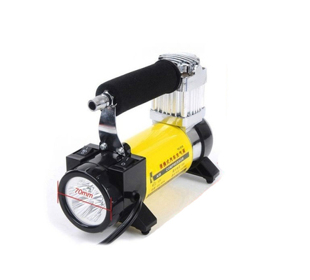 Máy nén khí kim loại Dc 12v, Máy nén công suất cao 100 Psi có đèn