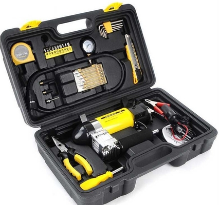 Máy nén khí kim loại Dc 12v, Máy nén công suất cao 100 Psi có đèn