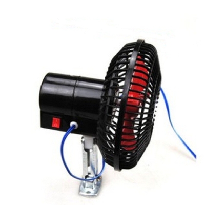 Quạt làm mát xe dao động 6 ", Quạt điện cho ô tô có gắn trục vít
